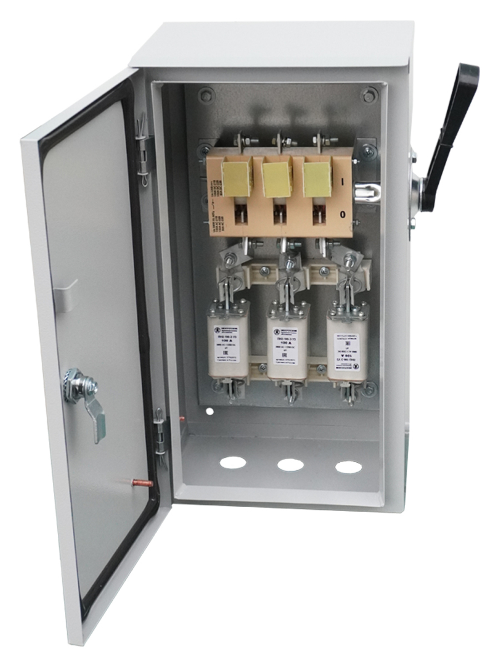 Ящик силовой ЯВЗ-31-IP54 УХЛ2, 100А, с ПН-2 100А Электротехник