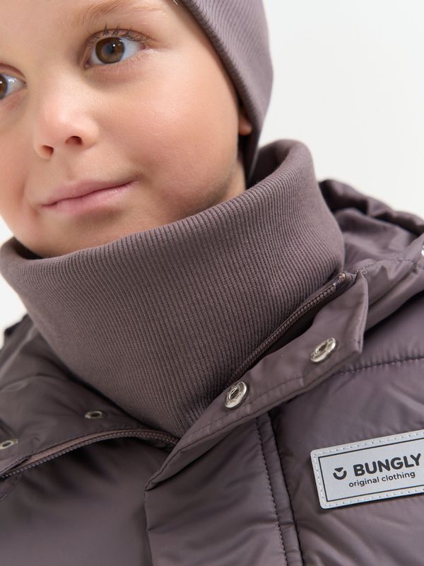 Шапка и снуд трикотажные двухслойные 