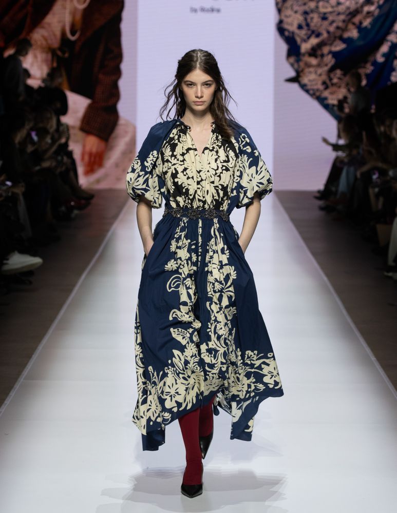 Платье «Держава», синий Платье «Держава», синий