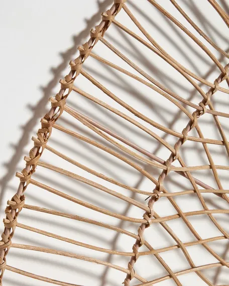 Зеркало из ротанга Viviana Ø110 см