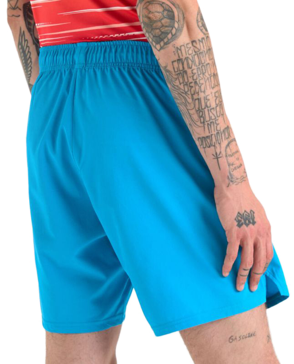 Мужские шорты теннисные Diadora Bermuda Icon - turquoise blue