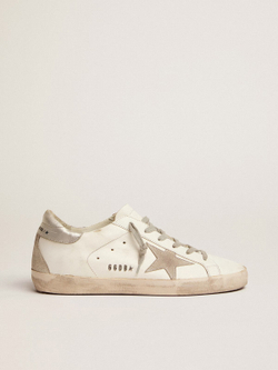 Super Star with silver heel tab and metal stud lettering