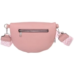 Сумка женская через плечо «ИМАНИ», цвет пудровый, три кармана, 24*19*7*5см (лейбл Ultramarine)