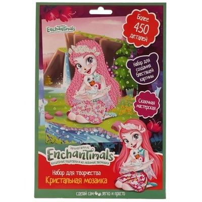 Мозаика кристальная 17*23см. "Энчантималс" EN4 (Мультиарт)