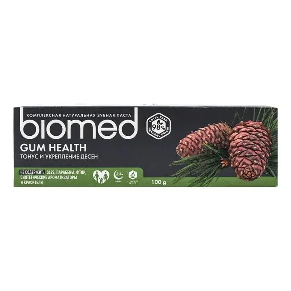 Зубная Паста BIOMED "GUM HEALTH" (тонус и укрепление) 100 мл