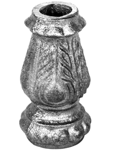 Кованый элемент Вставка в балясину, 70x37, кр:12 вес: 0.145 кг.