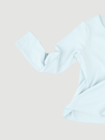 Лонгслив для девочки Mjölk White Blue