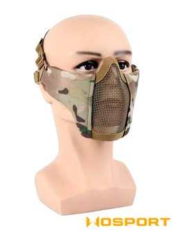 Сетчатая маска Anbison Sports (WoSporT) War Game (AS-MS0061CP). Мультикам