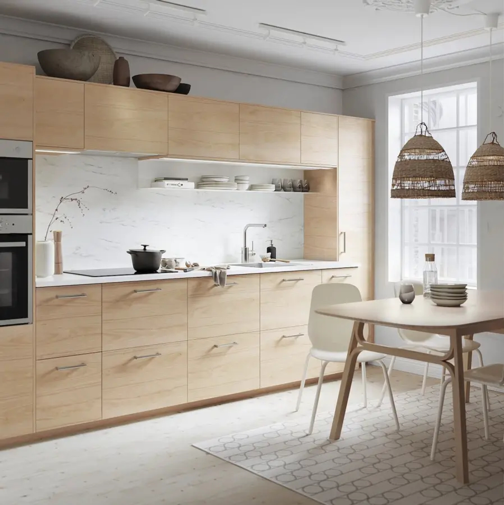 Дверца - ASKERSUND IKEA/ АСКЕРСУНД ИКЕА,  80x40 см, под беленый дуб