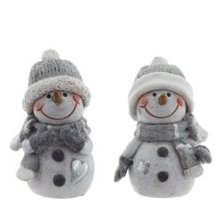 GAEM Фигурка декоративная "Снеговик", L4 W4 H5,5 см, 2в.