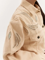 Жакет джинсовый DESERT SANDS, бежевый