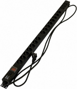Блок розеток  Hyperline SHE-15SH-3IEC-SF-2.5EU