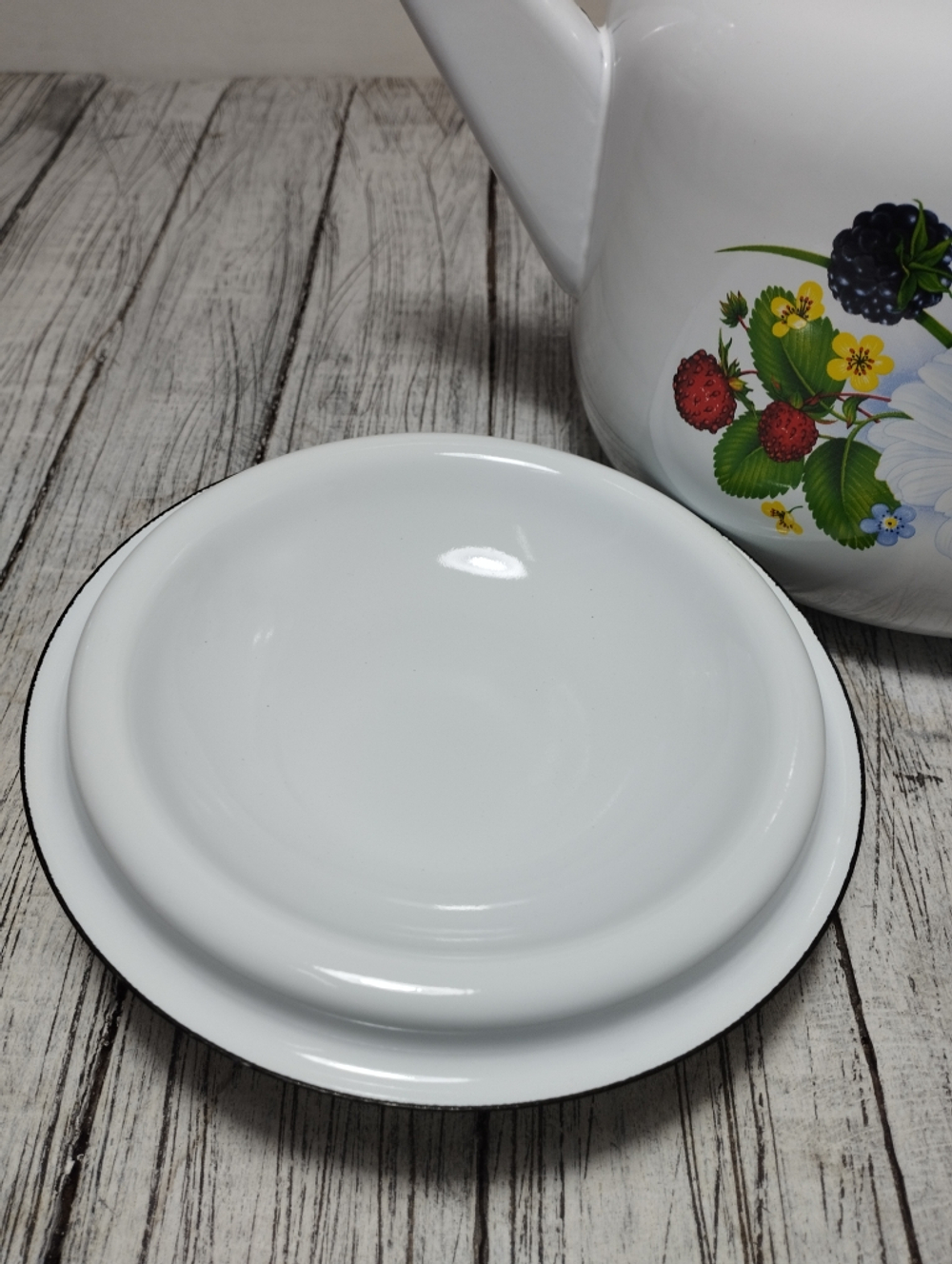 Чайник 3,5 л Декор 2713/4 Ромашка с земляникой