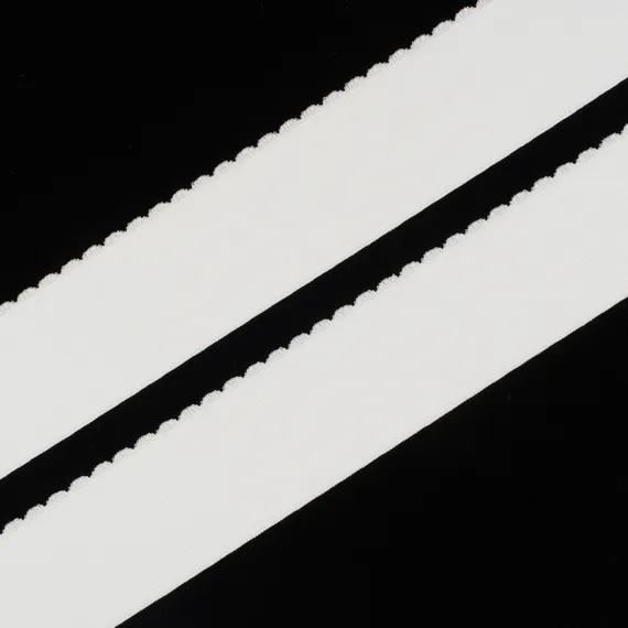 Резинка отделочная молочная 50 мм (цв. 004), 605/50