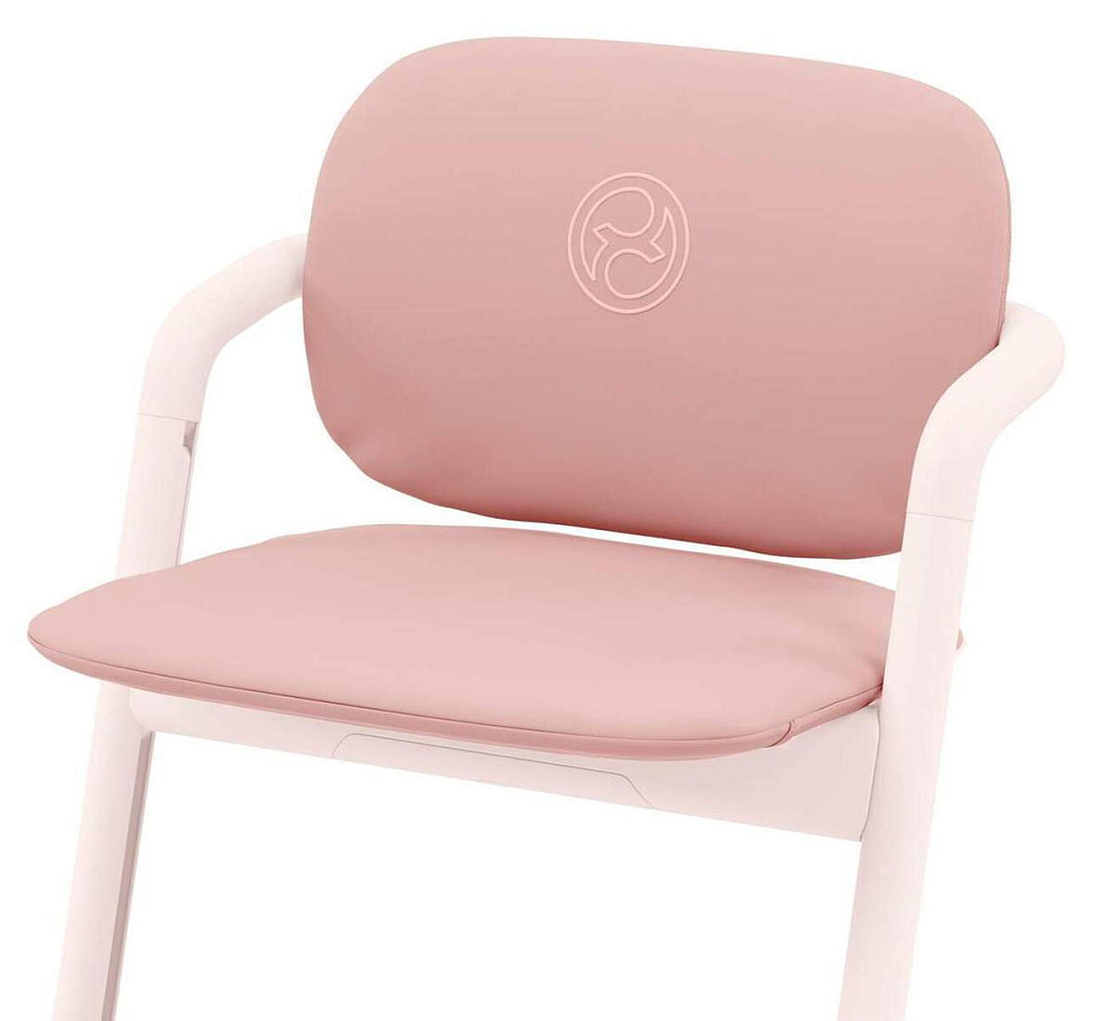 Стульчик для кормления Cybex Lemo 4 в 1 с мягкими чехлами Comfort Inlay Stunning Black/Pearl Pink