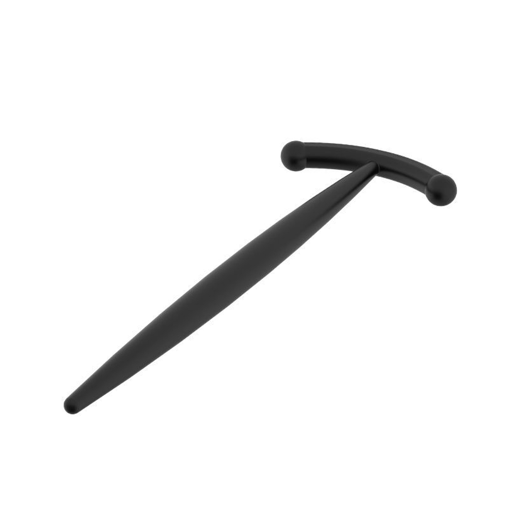 Набор из 3 уретральных плагов Advanced Class (Цвет: черный)