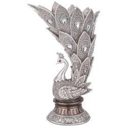 ВАЗА ДЕКОРАТИВНАЯ "ПАВЛИН" 17,5*11,5*29 СМ