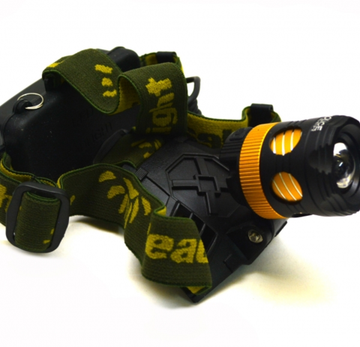 Светодиодный аккумуляторный налобный фонарик К-13