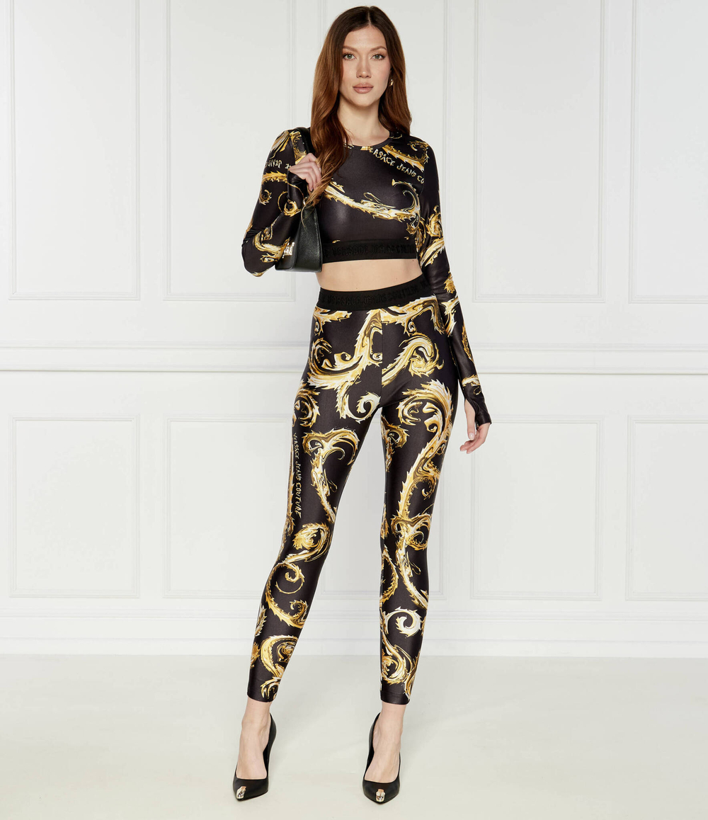 Блузка Versace Jeans Couture - черный(77HAH218JS360)