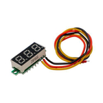 Цифровой вольтметр DC 0-100V (Желтый)