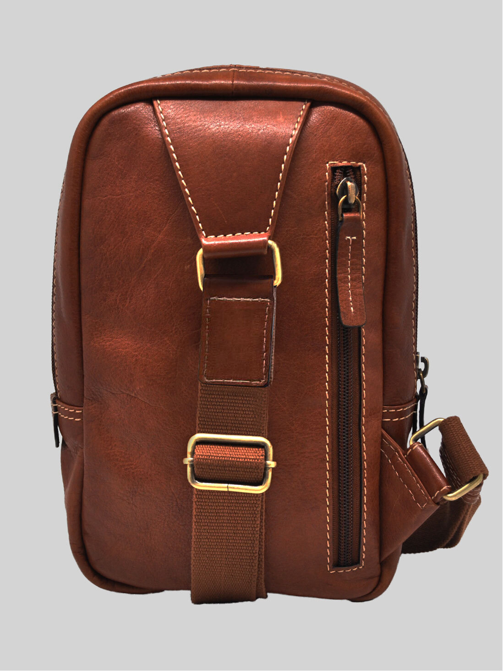 C240009 Camel - Сумка плечевая (слинг) MP