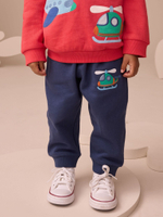 Толстовка с капюшоном и джоггеры в комплекте для малышей Next F60-093, Красный, Синий