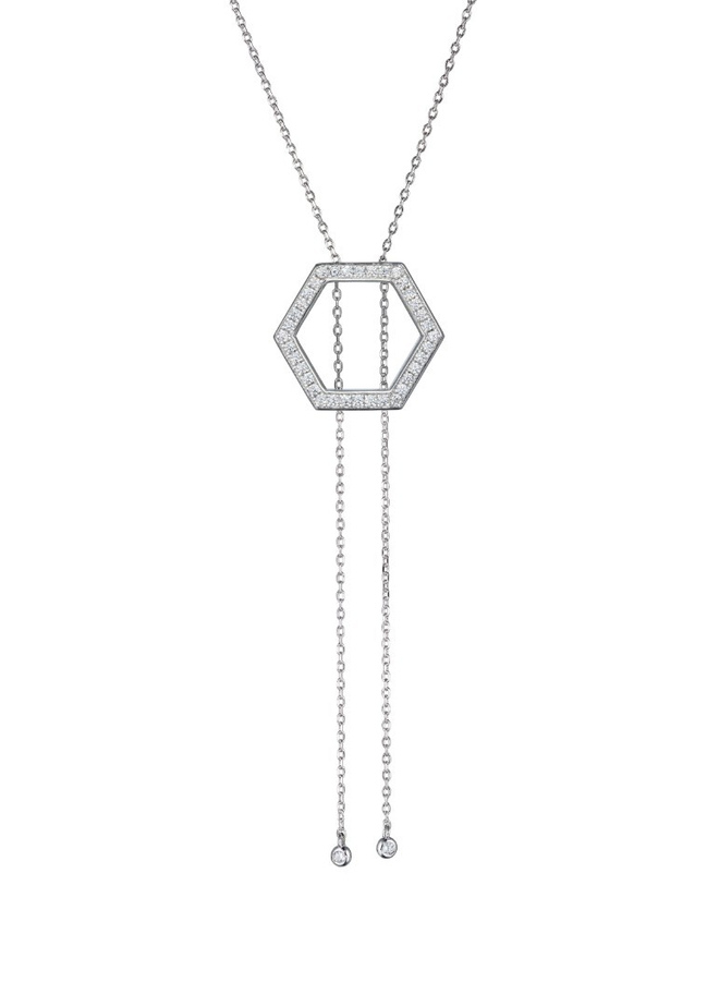 Колье с затяжкой Geo Silver