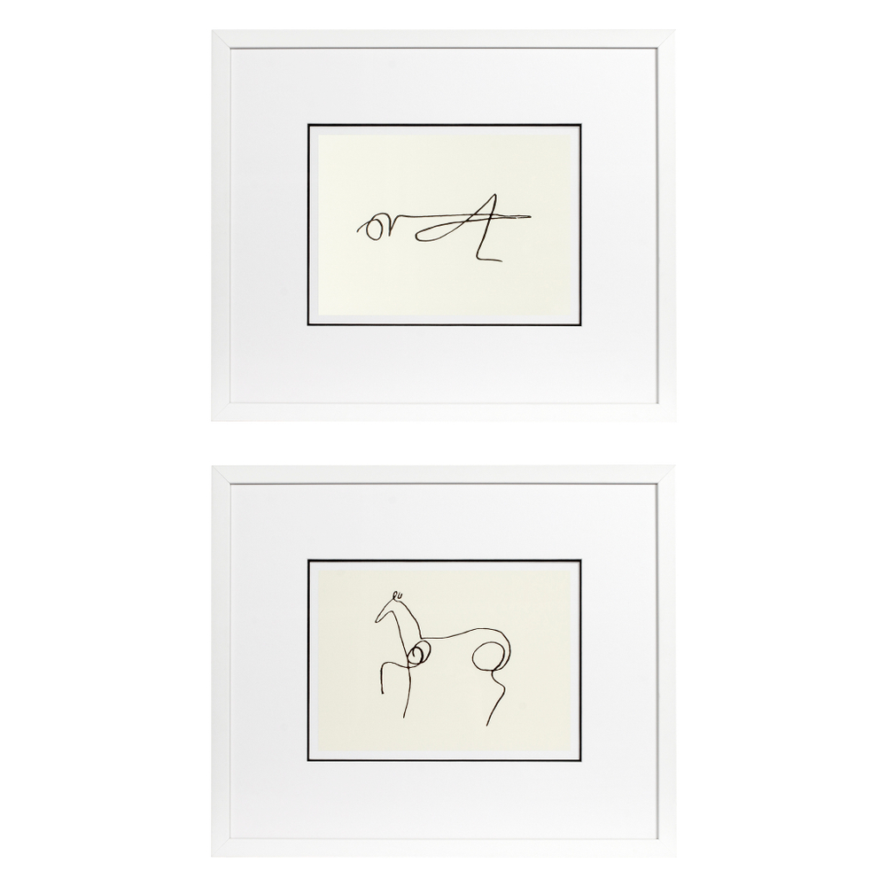 Постер Prints Pablo Picasso set of 2 арт.106549