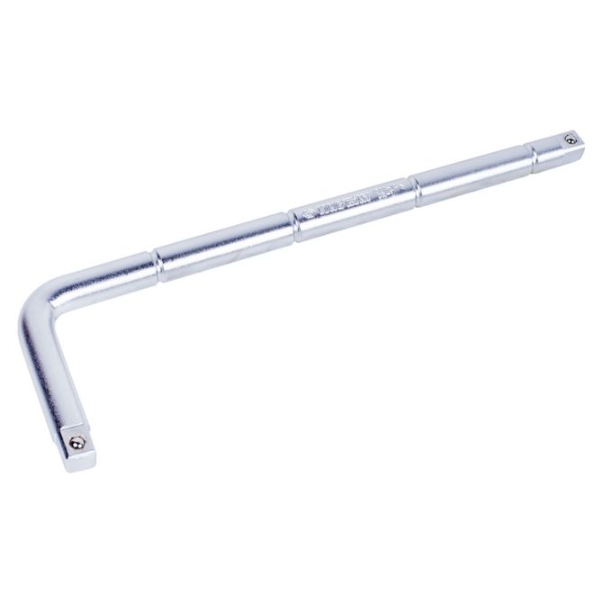 KING TONY (4584-12R) Вороток 1/2", 300 мм, 90 градусов, L-образный, удлиняемый