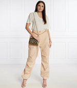 Льняная футболка Pinko - белый(103599 A1U9)