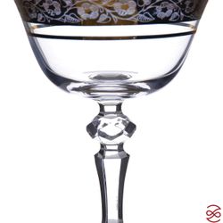 Набор фужеров Bohemia Кристина Панто Золото R-G 180 мл(6 шт)