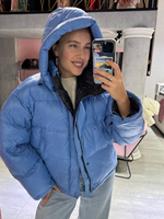 Пуховик Twin голубой