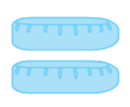 Бахилы низкие стерильные пл.42 г/м2