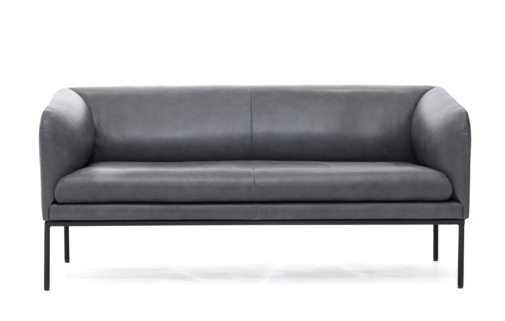 Диван двухместный ЛИРО, кожа