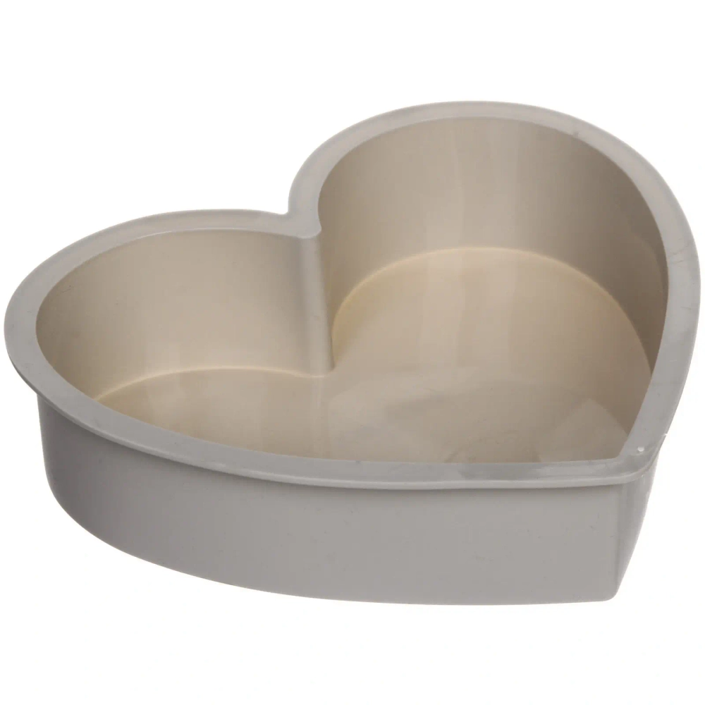 Форма силиконовая «Шарлотта» Серце 19*22*5,3см