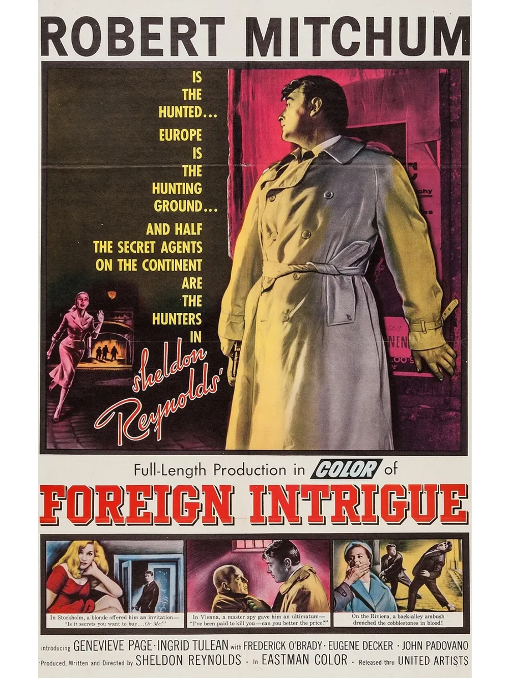 Иностранная интрига (1956) (DVD-R)