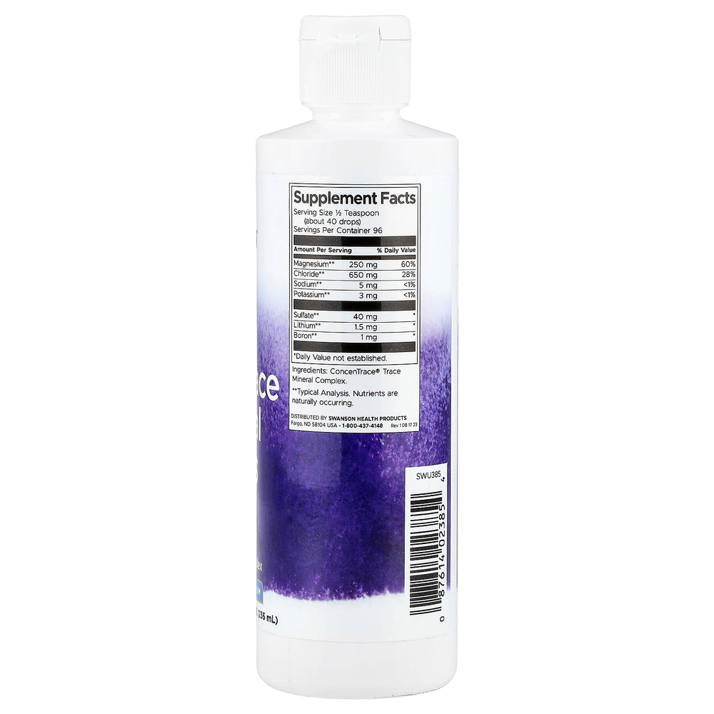 Swanson Vitamins, ионные микроэлементы, капли, 236 мл (8 жидк. унций)