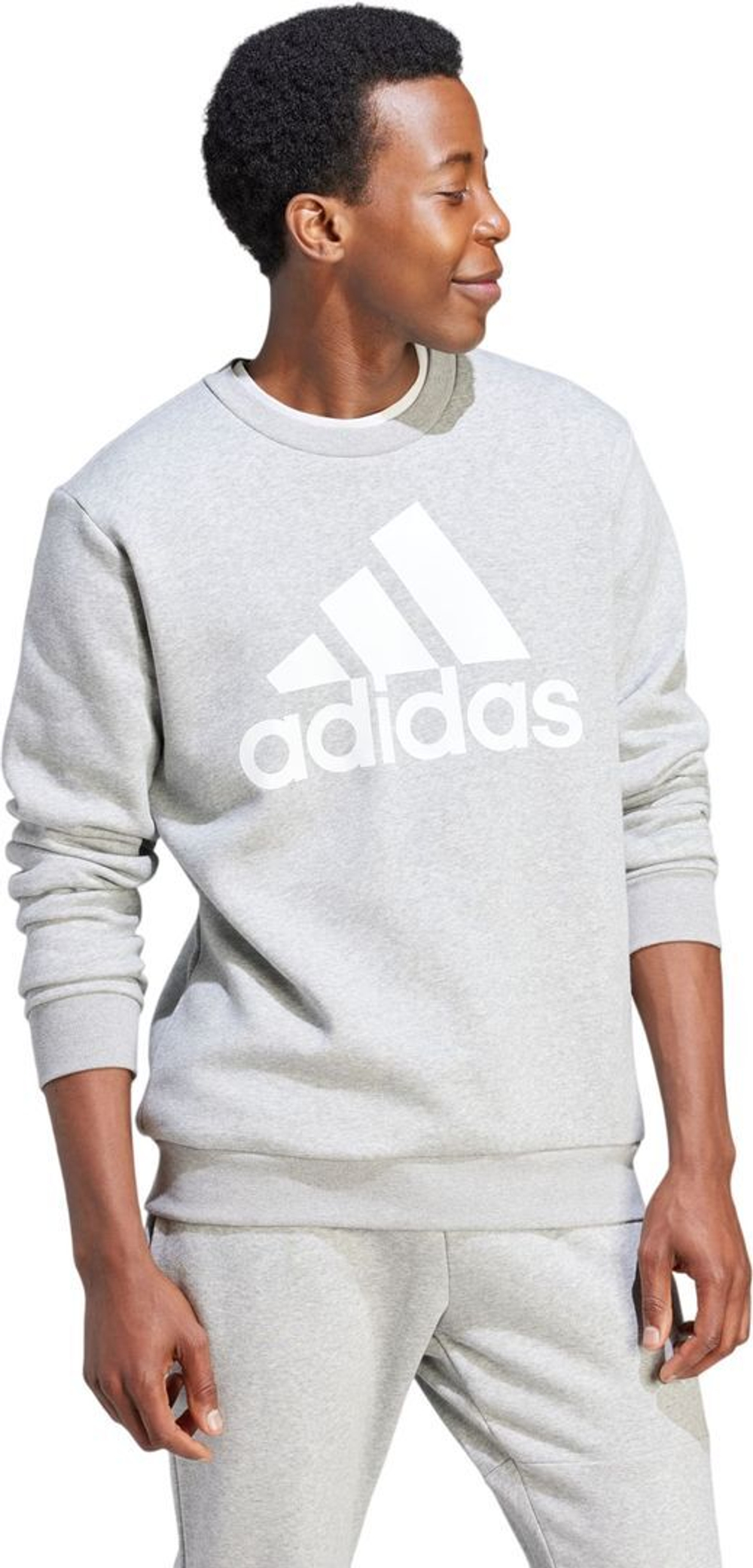 Толстовка Adidas M BL FL SWT серый