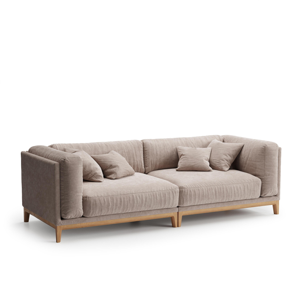 3-х местный нераскладной диван Case 901/902