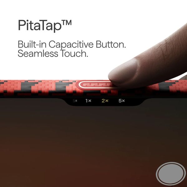 Чехол Pitaka Edge Case для iPhone 17 Pro, Бордовый | Maroon