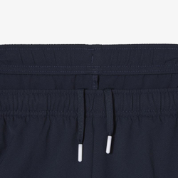 Мужской теннисный костюм Lacoste Tennis x Daniil Medvedev Jogger Set - red/white/red/white/blue