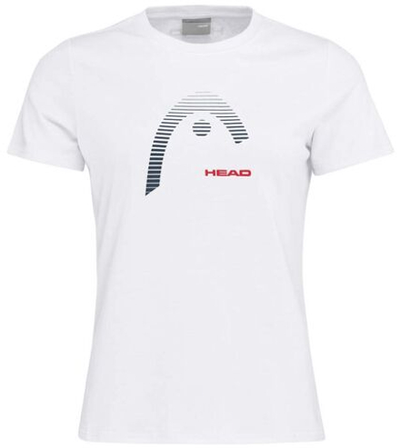 Женская теннисная футболка Head Club Lara T-Shirt - white