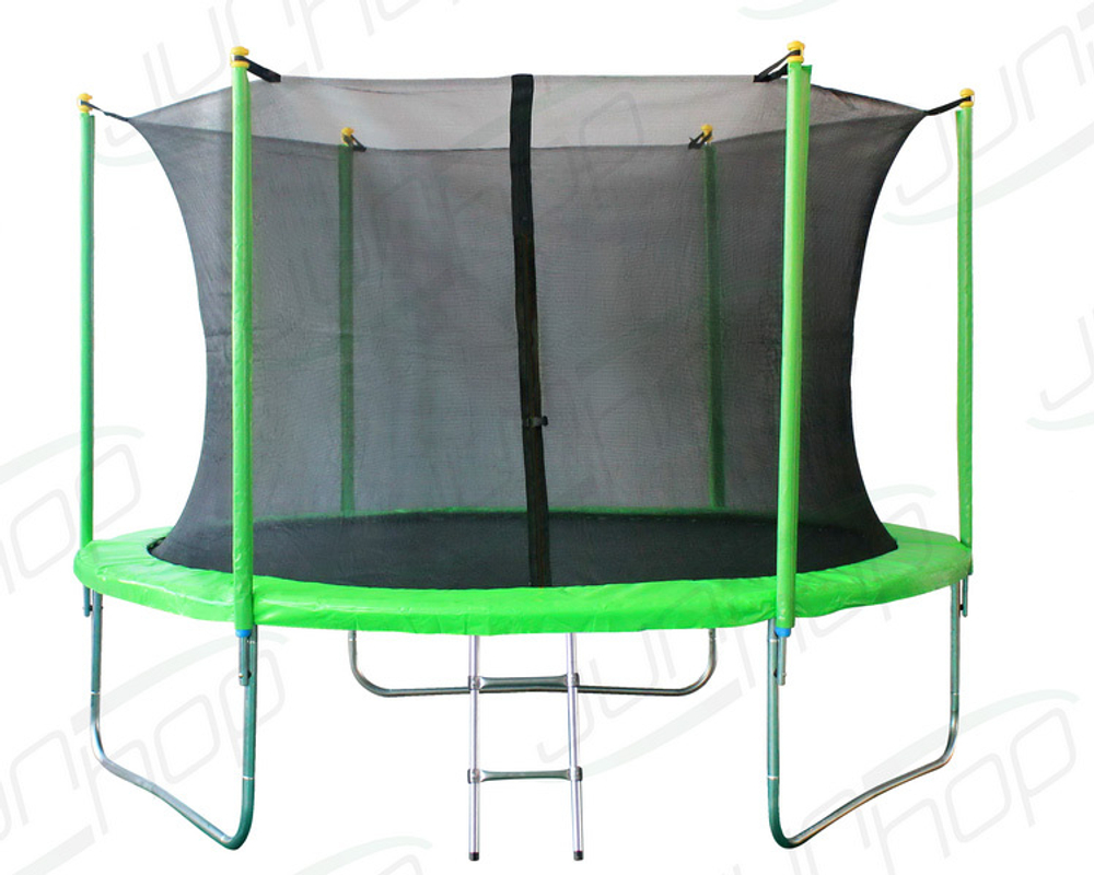 Батут junhop 8ft (2,4 м) tr-jh-08-lg с защитной сеткой