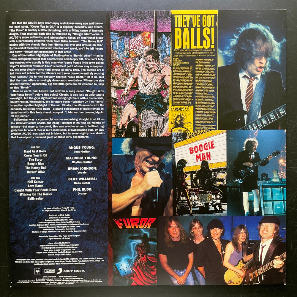 AC/DC ‎– Ballbreaker (Европа 2022г.)