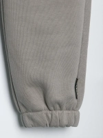 Спортивный костюм для девочки на весну серый оверсайз