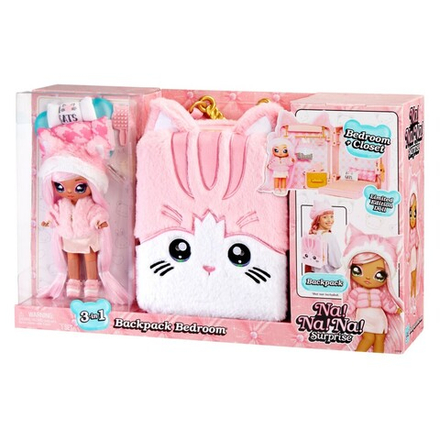 На! На! На! Сюрприз — розовый рюкзак Kitty + модная кукла 585589 / артикул   585046 585589  / GTIN 035051585589