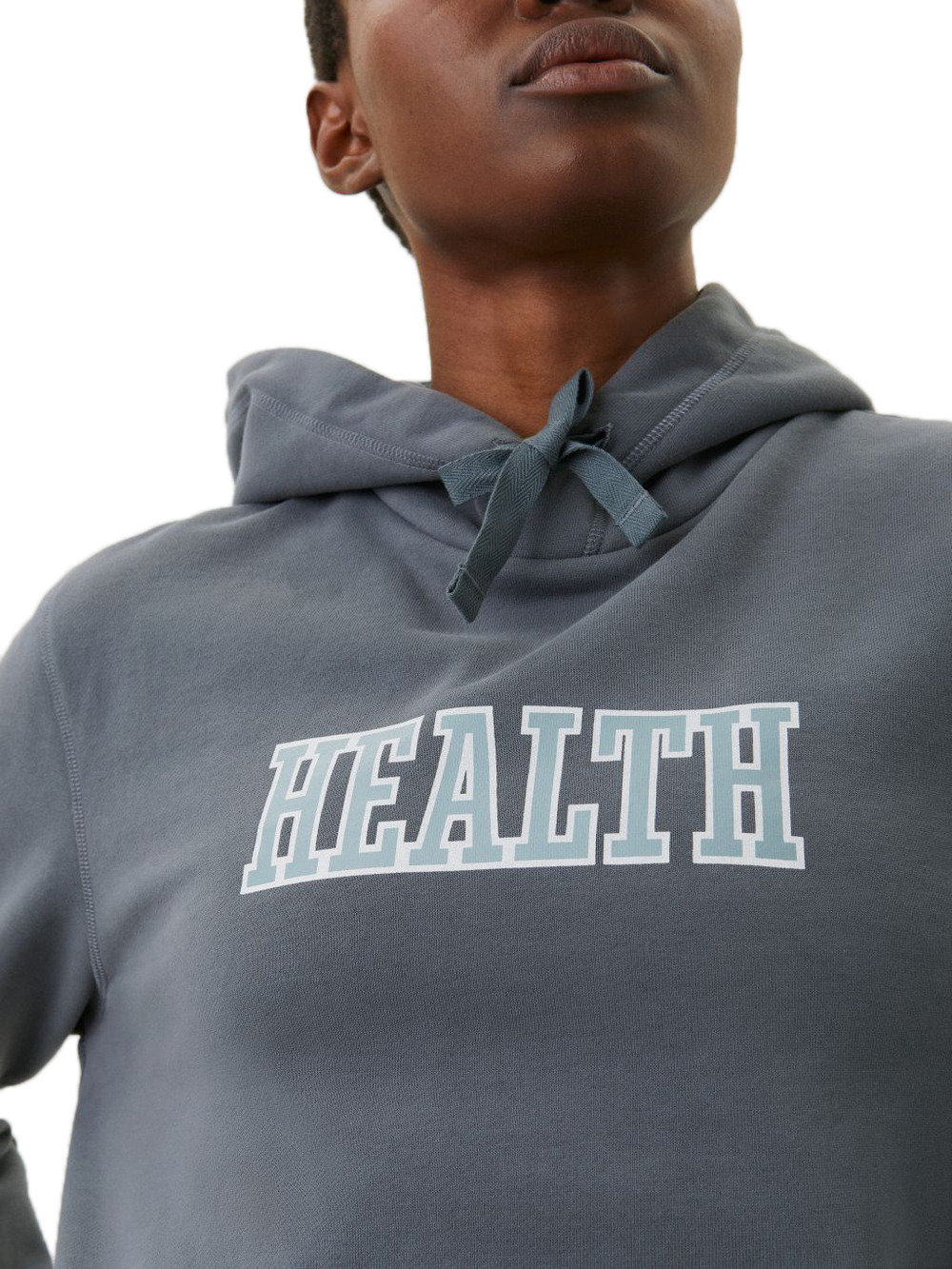 Женская теннисная куртка Bj_rn Borg Stockholm Boyfriend Hoodie W - Gray