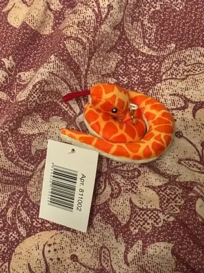 Новый год! Мягкий брелок "Змея"