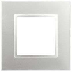 Рамка для розеток и выключателей ЭРА Elegance 14-5011-03 Classic, на 1 пост, алюминий