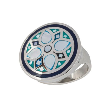 Кольцо Fiore Luna KR01688-3/9 BL/S